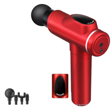 vibrative Muscle Massager Deep tissue percussion Strong Red Muscle Massage Gun